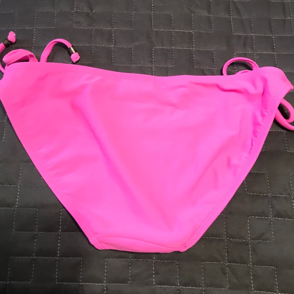 Old Navy candy pink string bikini bottom